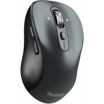 Kabelgebundene ergonomische Computermaus YENKEE YMS2010BK — kompaktes Design, kabelgebundene Verbindung
