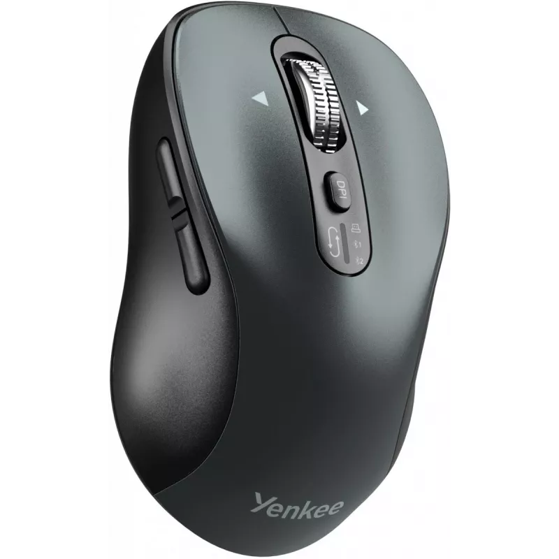 Kabelgebundene ergonomische Computermaus YENKEE YMS2010BK — kompaktes Design, kabelgebundene Verbindung