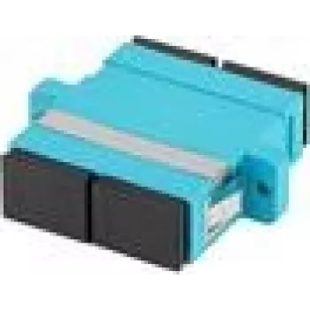 LANBERG Glasfaser-Adapter MM SC/UPC DX OM3