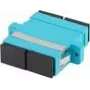 LANBERG Glasfaser-Adapter MM SC/UPC DX OM3