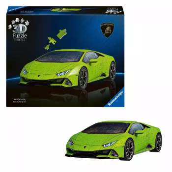 Puzzle 3D 158 Teile Lamborghini Huracan EVO grün