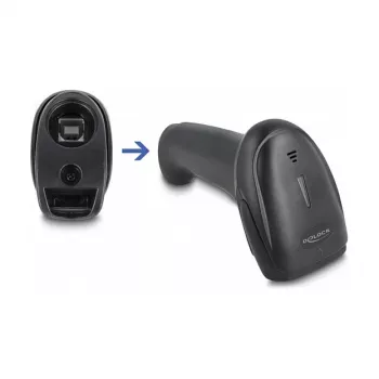 Handheld-Barcodescanner DeLOCK 90564 1D Laser Bluetooth USB