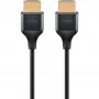Goobay HDMI-Kabel 5 m Typ-A-Stecker – Typ-A-Stecker 18 Gbit/s Schwarz