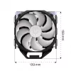 Endorfa Fortis 5 ARGB Schwarz CPU-Kühler