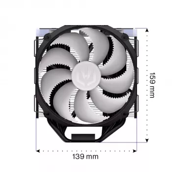 Endorfa Fortis 5 ARGB Schwarz CPU-Kühler