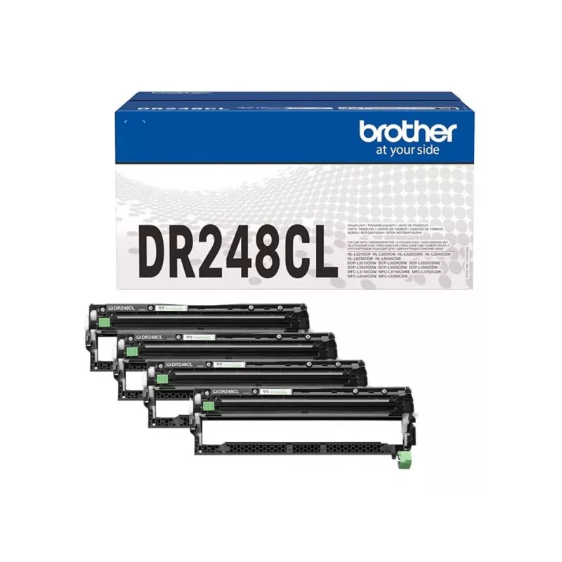 Brother DR-248CL Druckertrommel Original 4 Stück Multipack