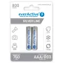 Wiederaufladbare Batterie everActive EVHRL03-800 AAA NiMH 1,2 V, zylindrisch, 4er-Pack