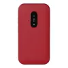 Feature-Phone Doro Leva E22 Klapphandy, 2,8 Zoll (7,11 cm) Anzeige, Single SIM, 0,3 MP Kamera, 1150 mAh, 127,8 g, Rot/Weiß