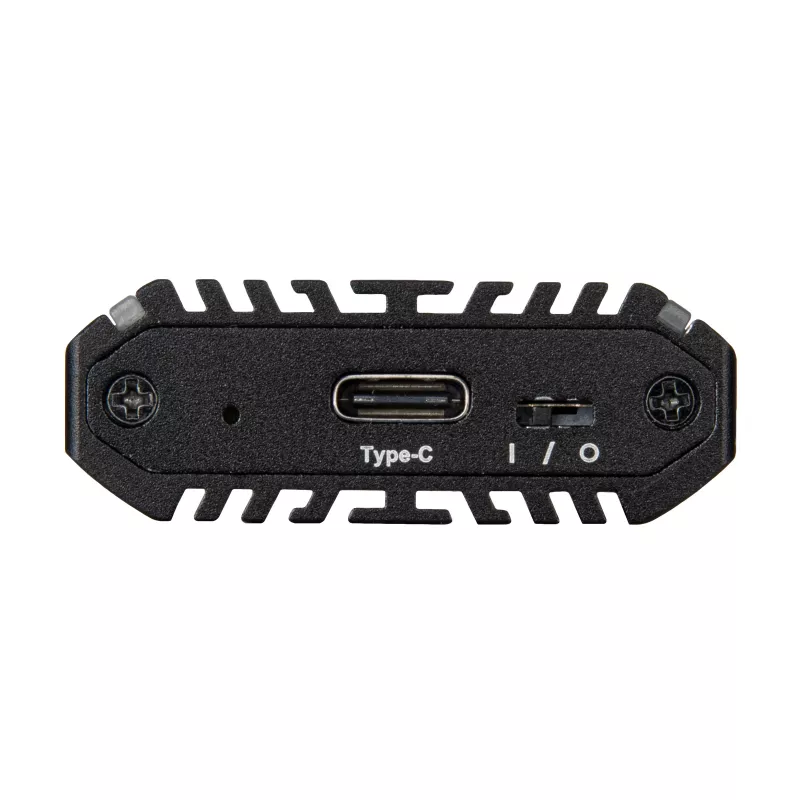 SSD-Gehäuse Silverstone MS13 Schwarz M.2 PCIe 3.0 10 Gbit/s
