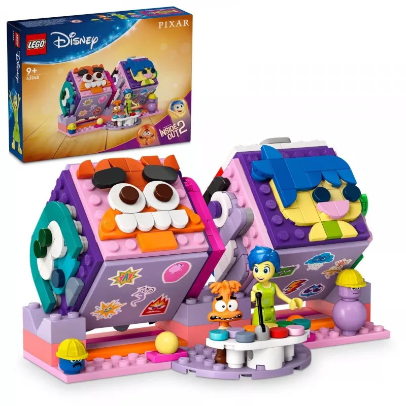 Bauspielzeug LEGO Disney Pixar Alles steht Kopf 2 Gefühlswürfel Set 43248