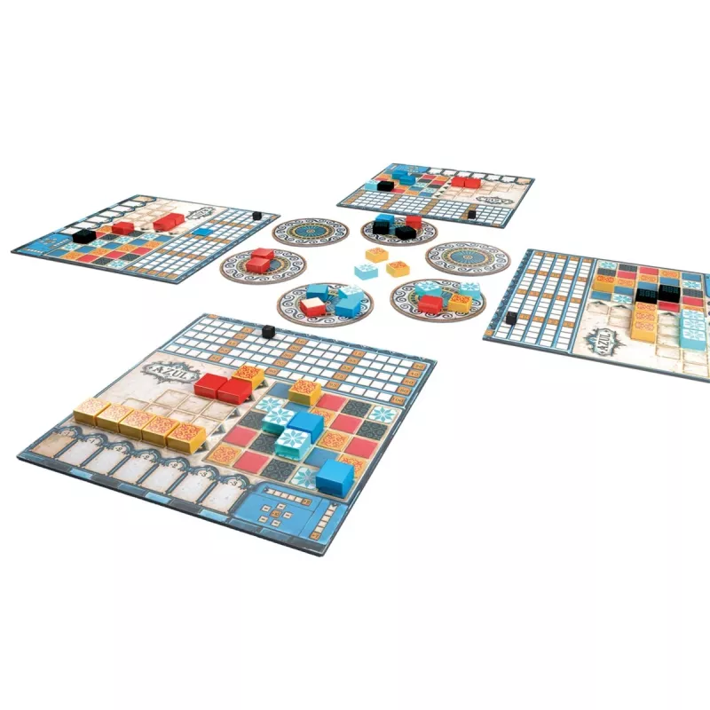 Brettspiel Asmodee Azul — Familienspiel, Strategiespiel, empfohlen ab 8 Jahren