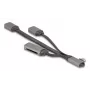 DeLOCK 64303 USB 3.2 Gen 1 Typ-C Hub 5000 Mbit/s Grau