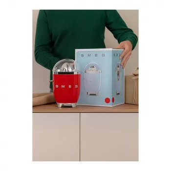 Elektrische Zitruspresse Smeg CJF11RDEU 70 W Rot Edelstahl