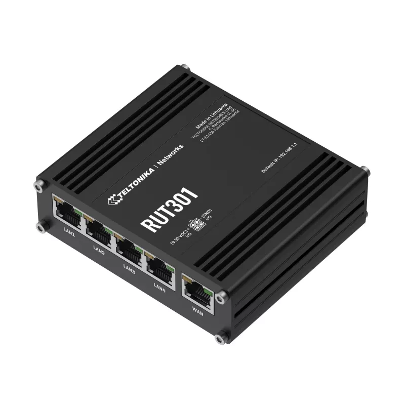 Teltonika RUT301 (EU) Ethernet-Router – Mobilfunk-Router
