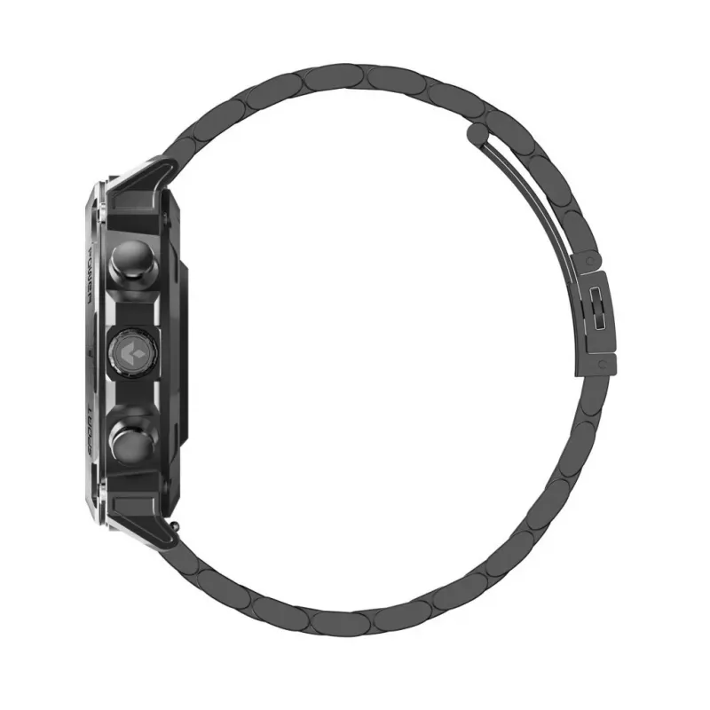 Smartwatch Garett Atom Schwarz Steel