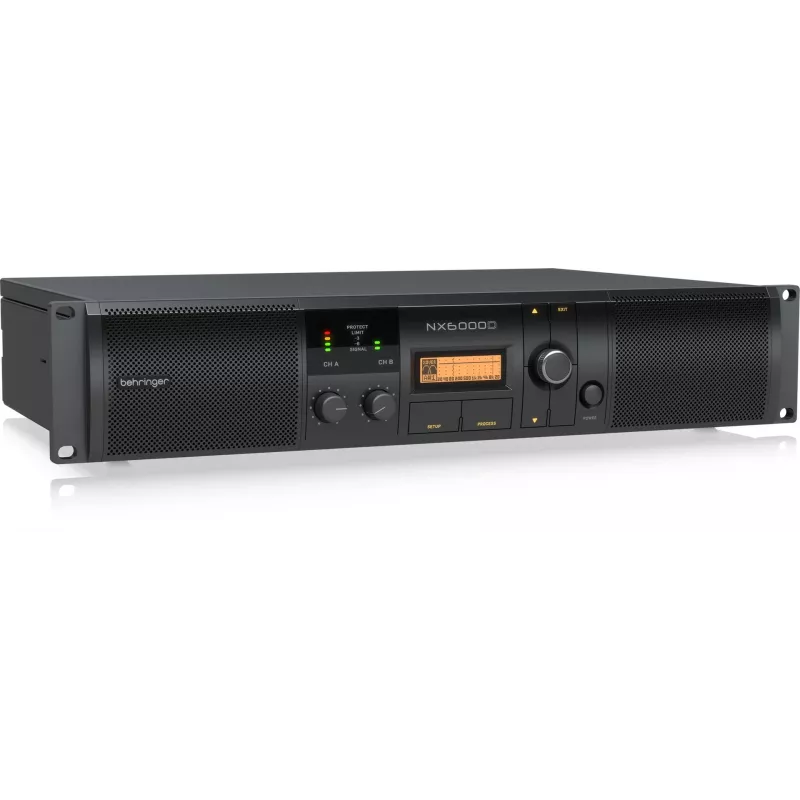 Behringer NX6000D Audio-Verstärker 2.0 Kanäle Home Schwarz
