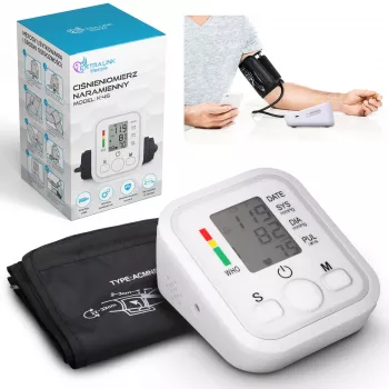 Extralink Smart Life K-4S Arm-Blutdruckmessgerät, Weiß