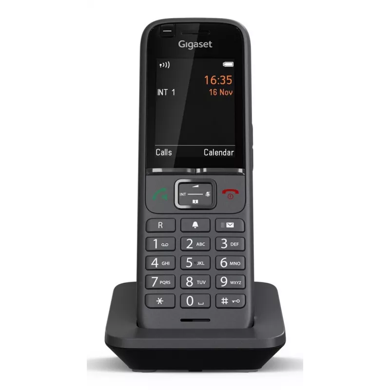 Gigaset N530 IP PRO + S700H PRO DECT-Telefon Anruferkennung Anthrazit