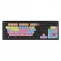 Logickeyboard ASTRA 2 USB QWERTZ Tastatur Schwarz Full-size 108 Tasten