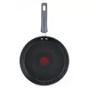 Crêpe-Pfanne Tefal Daily Cook G7313855, 25 cm, antihaftbeschichtet, Edelstahlboden, Bakelit-Griff, Thermo-Signal