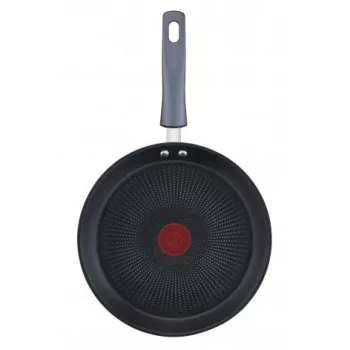 Crêpe-Pfanne Tefal Daily Cook G7313855, 25 cm, antihaftbeschichtet, Edelstahlboden, Bakelit-Griff, Thermo-Signal