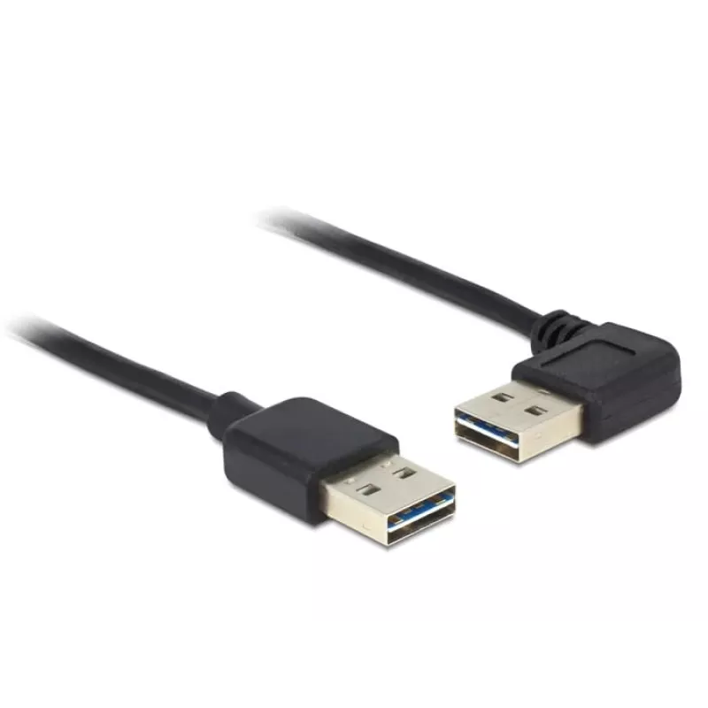 USB-Kabel DeLOCK 85176 USB 2.0 0,5 m Schwarz