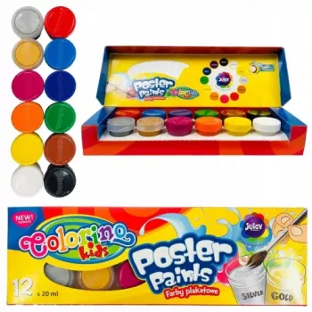 Colorino Kids Plakatfarben 12 Farben 20 ml