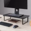 Laptop-Ständer MACLEAN MC-933 höhenverstellbar aus Aluminium, freistehend, für 13 Zoll – 32 Zoll, max. Belastung 20 kg, schwarz
