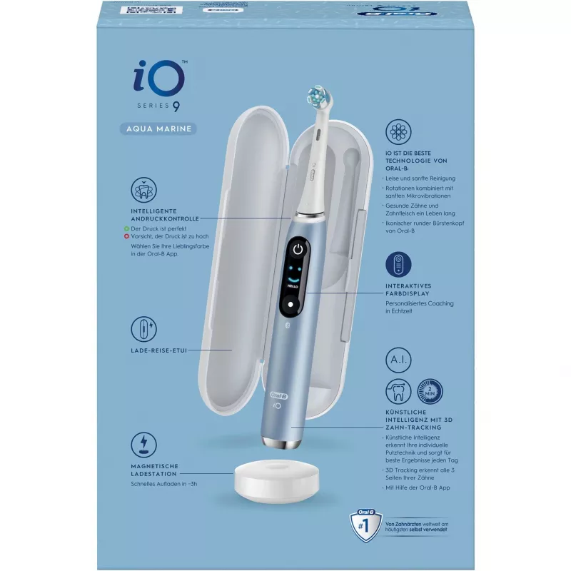 Braun iO 9 Aqua Marine Luxe Blau