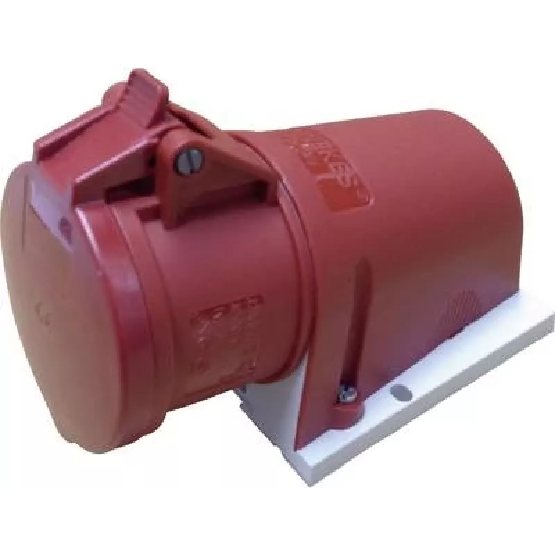 Mennekes CEE Wandsteckdose rot 32 A/400 VAC