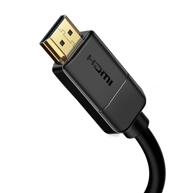 Baseus 2x HDMI 2.0 4K 30Hz Kabel, 3D, HDR, 18 Gbit/s, 8 m (schwarz)
