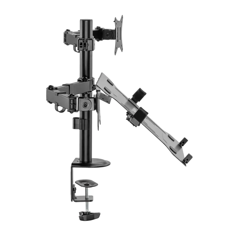 Monitor-Wandhalterung SBOX LCD-LM01-2 für 13–27 Zoll Bildschirme, max. Belastung 12 kg, VESA 100x100