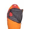 Schlafsack Volven VOLVEN TRAVELLER Right Orange – mumienförmig, Reißverschluss rechts, Einzelperson