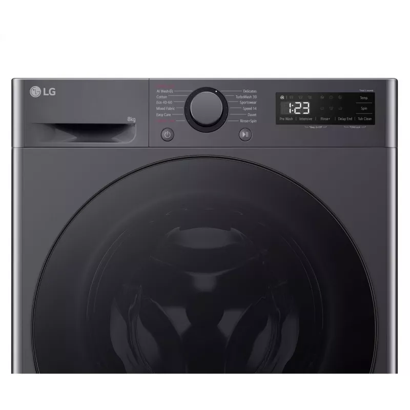 Waschmaschine LG F2WR508S2M — Frontlader, 8 kg, 1200 U/min, A…