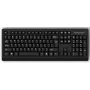Tastatur MediaRange MROS109 Office USB QWERTZ Deutsch Schwarz