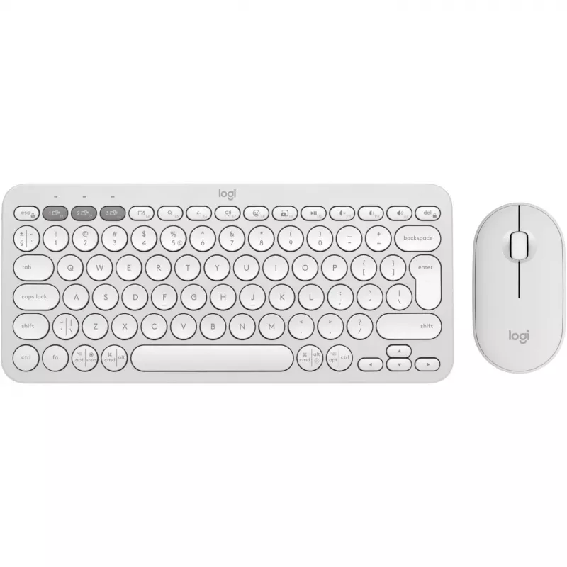 Kabelloses Tastatur-Maus-Set Logitech Pebble 2