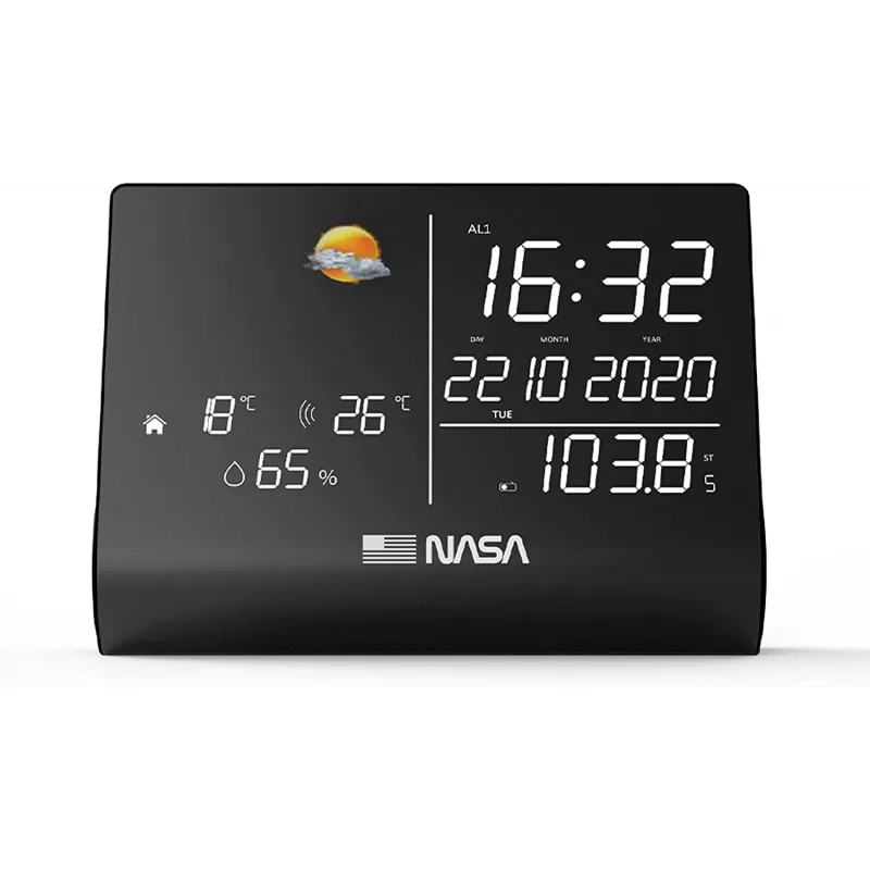 Nasa WSP1300 Black Wetterstation/Lautsprecher BT