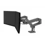 Ergotron LX Pro - Montagekit (Doppelarm) - modular - für 2 LCD-Displays - nebeneinander - Aluminium - Dunkelgrau - Bildschirmgröße: bis 68,6 cm (bis 27 Zoll) (45-686-293)