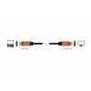 HDMI-Kabel DeLOCK 85729 2 m HDMI Typ A Standard Schwarz Gold