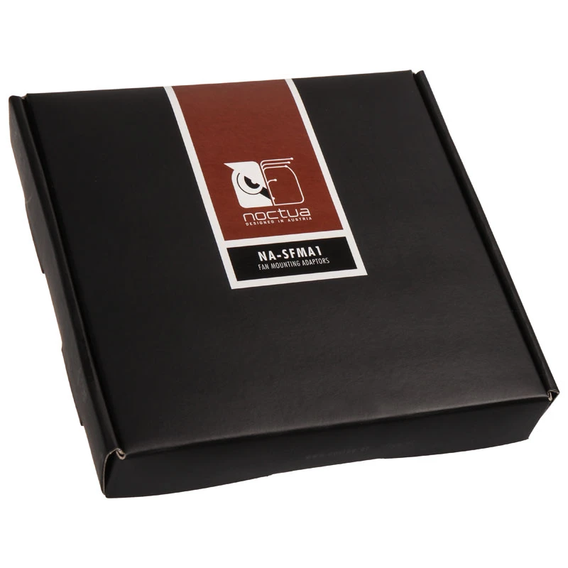 Montageset Noctua NA-SFMA1 — universelles schwarzes Montageset, 2 Stück