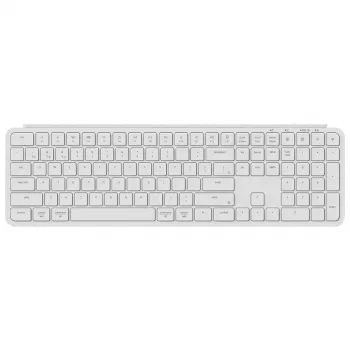 Keychron B6P-K8 Tastatur Full-size USB RF Wireless Bluetooth Elfenbein