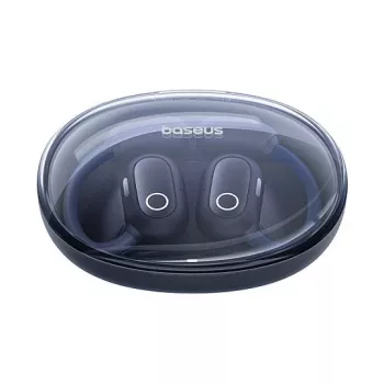 Baseus Eli Sport 1 Open-Ear TWS Cosmic Schwarz USB-Kabel