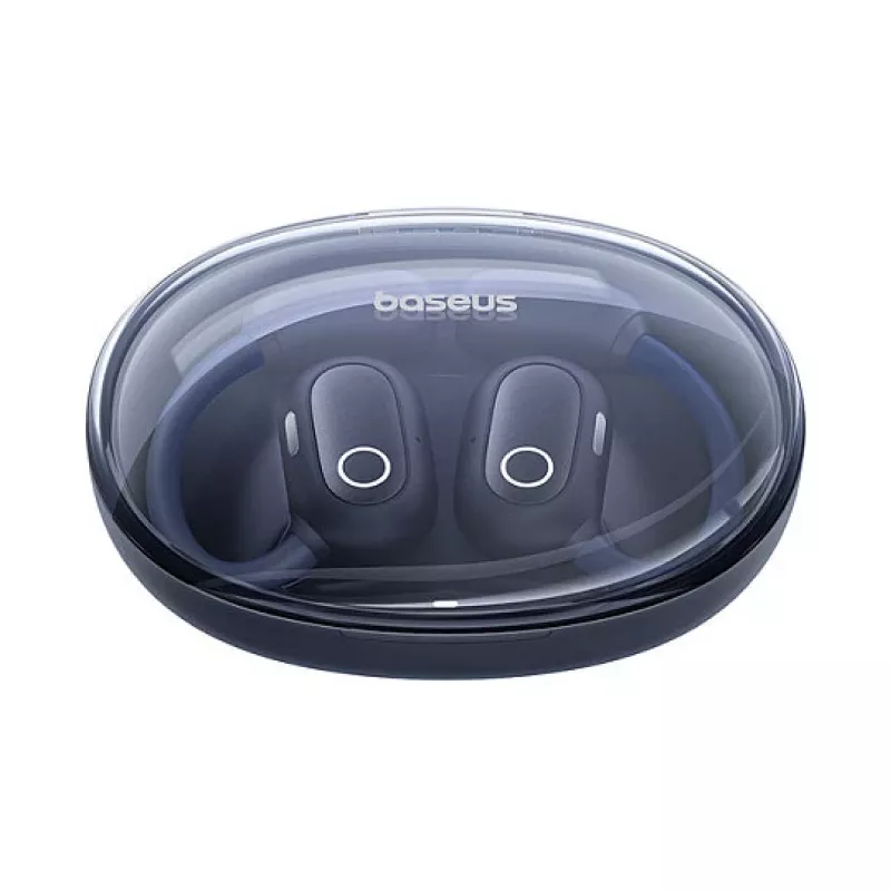 Baseus Eli Sport 1 Open-Ear TWS Cosmic Schwarz USB-Kabel