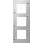 Merten 480360 Wandplatte/Schalterabdeckung Silber (480360)