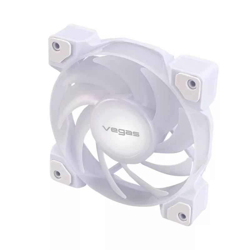 AKASA VEGAS A12 120mm ARGB Gehäuselüfter - Weiß