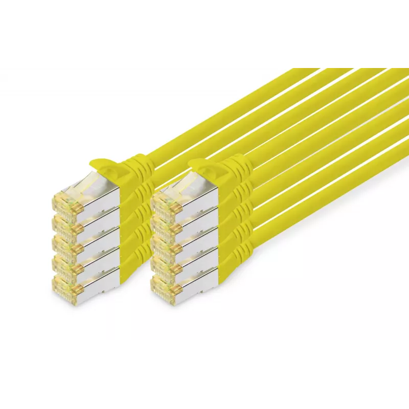 Digitus DK-1644-A-020-Y-10 Ethernet-Patchkabel Gelb