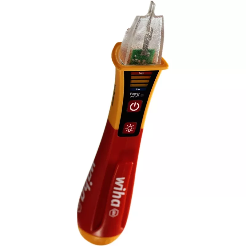 Berührungsloser Spannungsprüfer Wiha SB2551301 mit LED-Anzeige, stiftförmiger Detektor
