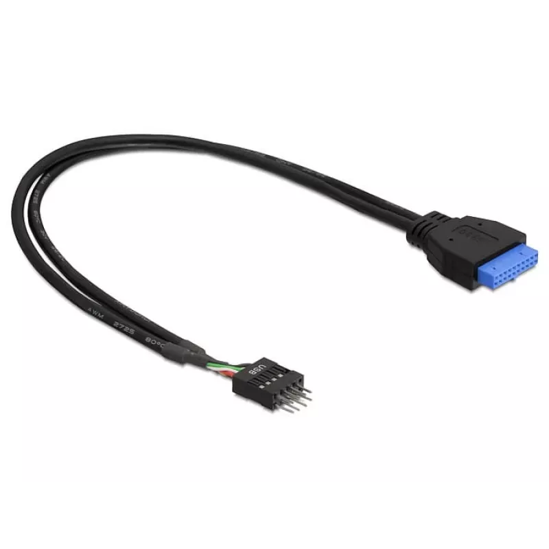 DeLOCK USB 3.0 19 Pin - USB 2.0 8 Pin 45 cm