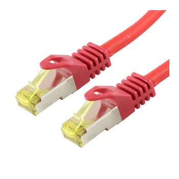 Netzwerkkabel LOGON SSTP Cat6a RJ-45 RJ-45 5 m Rot