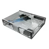 SilverStone MILO ML03 - Desktop - Mikro-ATX - ohne Netzteil (ATX / PS/2) - Schwarz - USB/Audio (SST-ML03B-R)